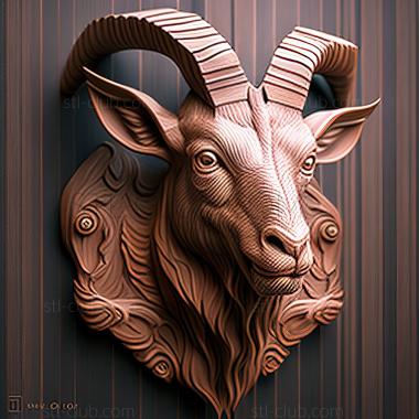 3D model Go Go Gogoat GoGo Gogoat (STL)